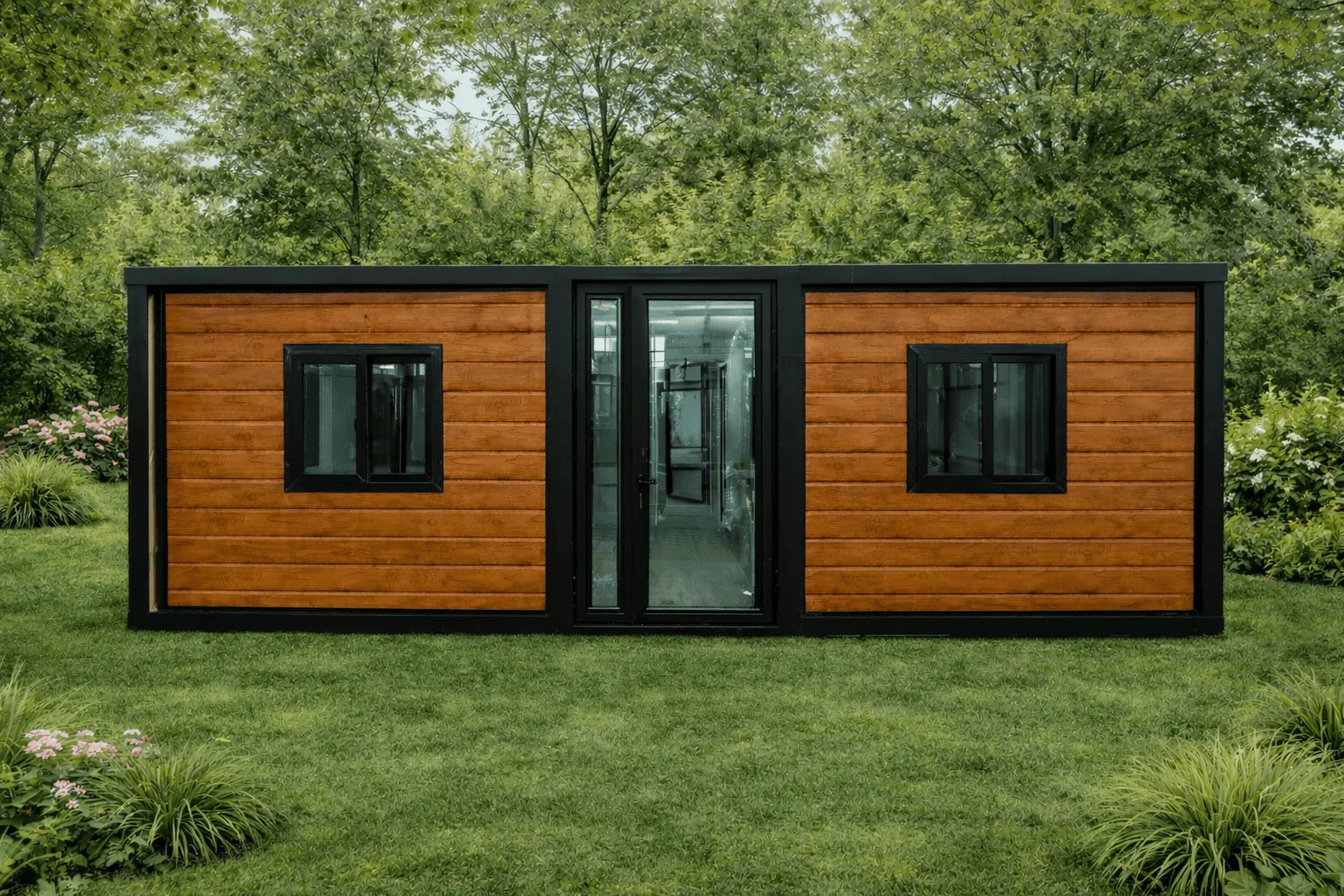 Fachada exterior del modelo EXPANDHOME de 37 metros cuadrados