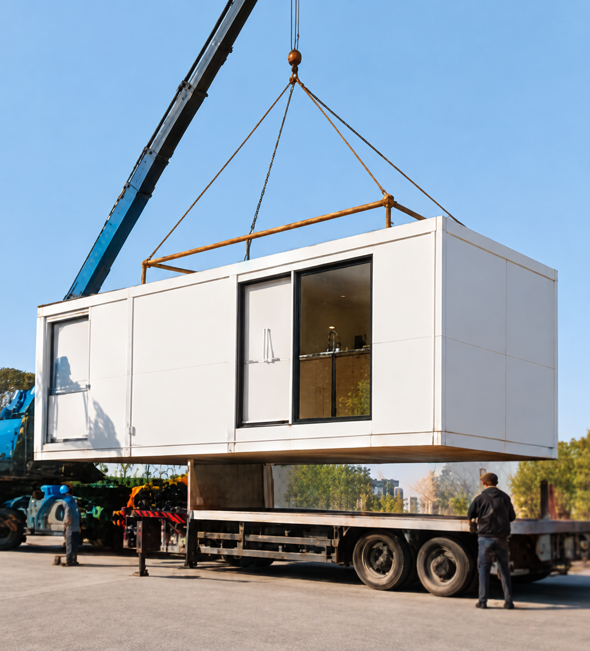 Detalle del sistema constructivo modular